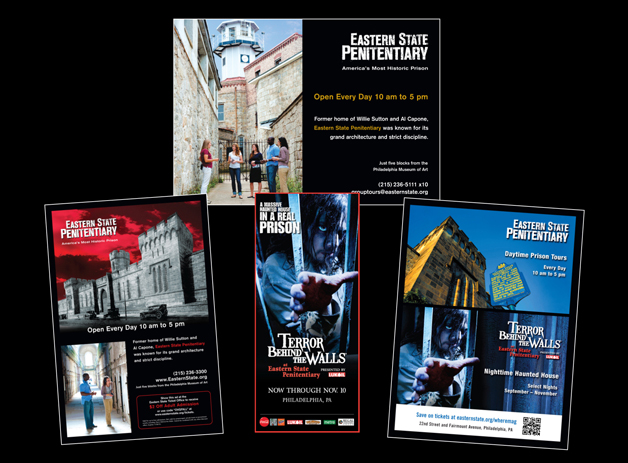 Print Ads for Eastern State Penitentiary, Philadelphia, PA