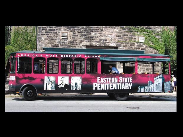 Signage for Eastern State Penitentiary, Philadelphia, PA